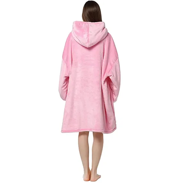 Pink_Oversized_Hoodie_Blanket_Women_Ultra_Plush_Fleece_With_Soft_Sherpa_Reversible_Warm_Cosy_Comfy_Wearable_Hooded_Giant_Sweatshirt_Throw_For_Girls_Adults_Men_Boys_Kids_Big_Pocket