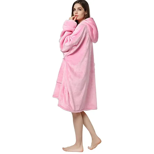 Pink_Oversized_Hoodie_Blanket_Women_Ultra_Plush_Fleece_With_Soft_Sherpa_Reversible_Warm_Cosy_Comfy_Wearable_Hooded_Giant_Sweatshirt_Throw_For_Girls_Adults_Men_Boys_Kids_Big_Pocket