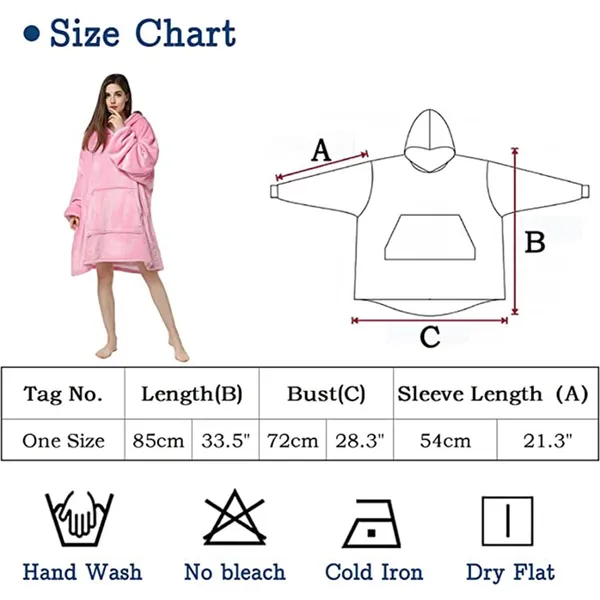Pink_Oversized_Hoodie_Blanket_Women_Ultra_Plush_Fleece_With_Soft_Sherpa_Reversible_Warm_Cosy_Comfy_Wearable_Hooded_Giant_Sweatshirt_Throw_For_Girls_Adults_Men_Boys_Kids_Big_Pocket