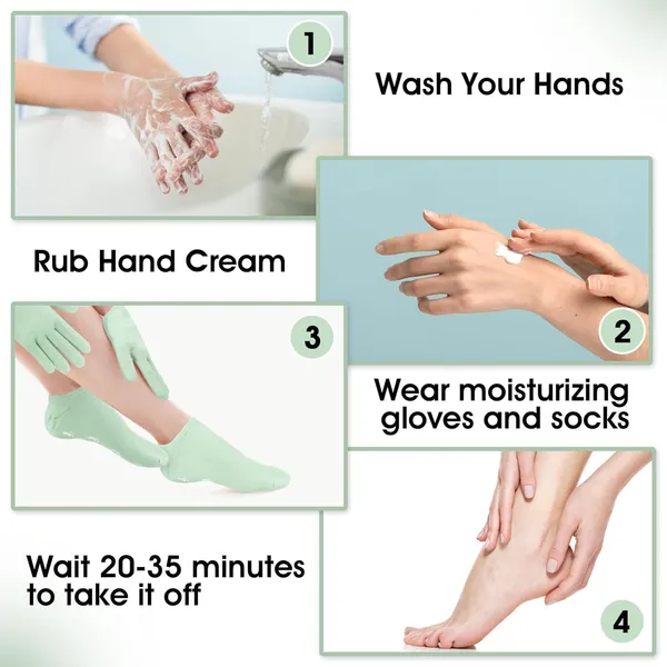 Green_Pink_Soften_Moisturising_Spa_Comfy_Recovery_Foot_Hand_Care_Gel_Socks_And_Gloves