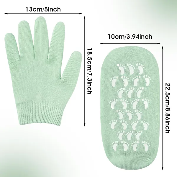 Green_Pink_Soften_Moisturising_Spa_Comfy_Recovery_Foot_Hand_Care_Gel_Socks_And_Gloves