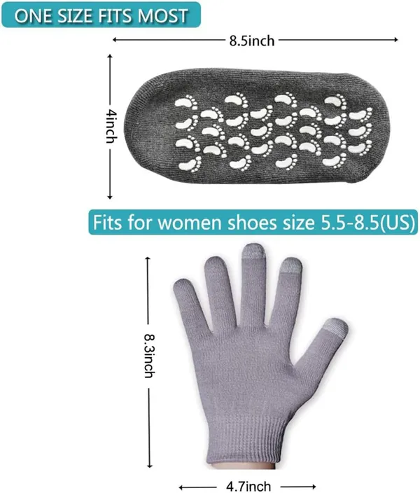 Grey_Pink_Soften_Moisturising_Spa_Comfy_Recovery_Foot_Hand_Care_Gel_Socks_And_Gloves