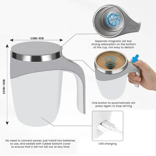 White_Automatic_Magnetic_Stirring_Coffee_Mug,_Rotating_Home_Office_Travel_Mixing_Cup_Suitable_For_Coffee,_Milk,_Cocoa_And_Other_Beverages_(Rechargable),_380_Ml