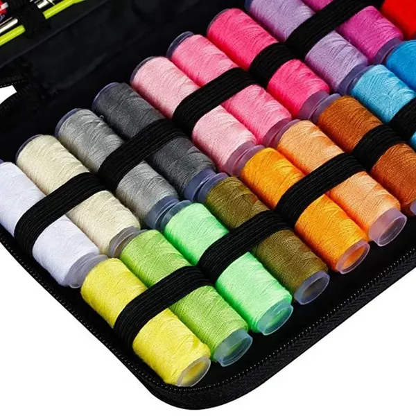 Multicolor_98/126_Sewing_Kit,_Portable_Sewing_Kit_Box_Sewing_Supplies_Accessories_With_Thread_Spools,_Scissors,_Thread_Needles,Tape_Measure_For_Diy