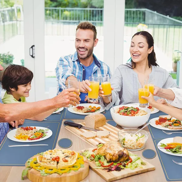 Sky_Blue_Pu_Leather_Dining_Table_Mat_Waterproof_Heat_Insulation_Placements