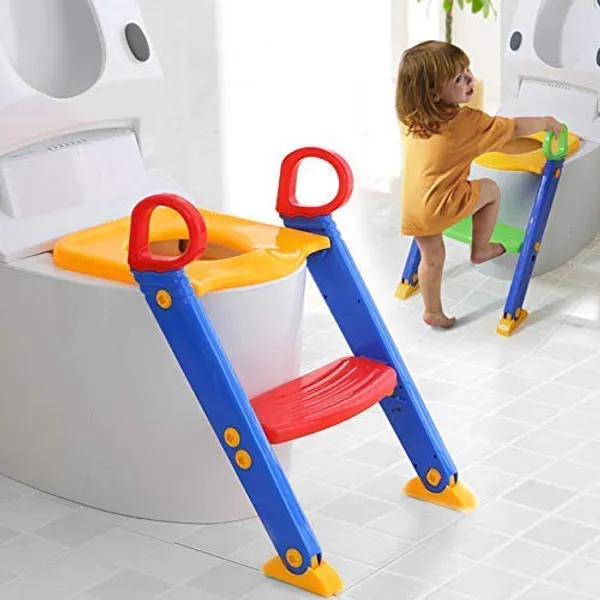 Multicolor_Toilet_Potty_Trainer_Seat_Chair_Kids_With_Ladder_Step_Up_Training_Stool_For_Toddler