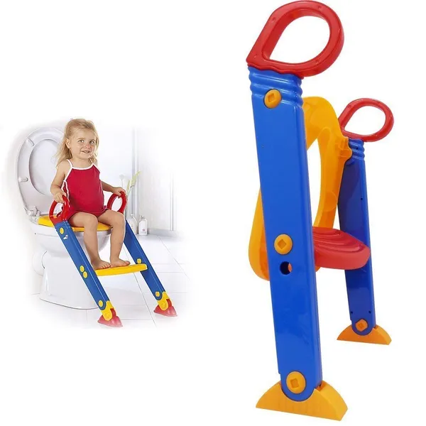 Multicolor_Toilet_Potty_Trainer_Seat_Chair_Kids_With_Ladder_Step_Up_Training_Stool_For_Toddler