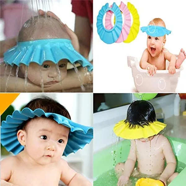 Multicolor_Adjustable_Baby_Shower_Cap_(Prevents_Soap_And_Water_From_Entering_Your_Babies_Eyes,_While_You_Shampoo_Their_Hair)