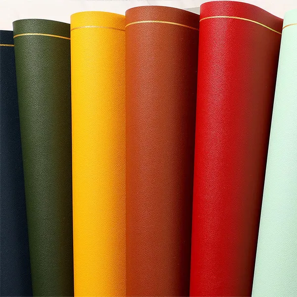 Set_of_6_Orange_Pu_Leather_Dining_Table_Mat_Waterproof_Heat_Insulation_Placements