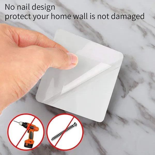 Silver_Pack_Of_2_Wall_Mounted_Mop_&_Broom_Hanger_Single_&_Double_Holder_Organiser,_For_Kitchen,_Bathroom_Garage_And_Garden
