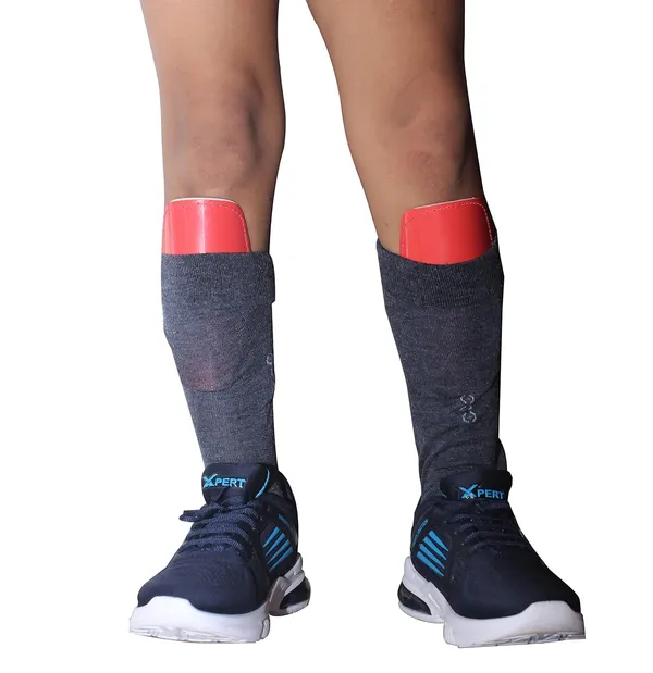 Boldup_Football_Shinguards_For_Boys_Kids_Lightweight_Adjustable_Soccer_Shin_Guards_With_Breathable_Design_Durable_Comfortable_Protection_For_Training_One_Pair_Medium_Red_Shin_Guard