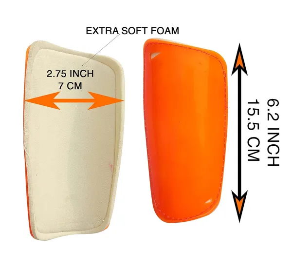 Boldup_Football_Shinguards_For_Boys_Kids_Lightweight_Adjustable_Soccer_Shin_Guards_With_Breathable_Design_Durable_Comfortable_Protection_For_Training_One_Pair_Medium_Orange_Shin_Guard