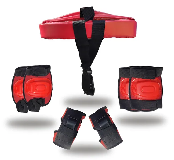 Boldup_Skating_Guard_Kit_For_Skating_Cycling_Protection_Set_Multi_Sport_Gear_For_Children_Age_5_16_Years_Helmet_Elbow_Guards_Knee_Caps_Hand_Gloves_Red
