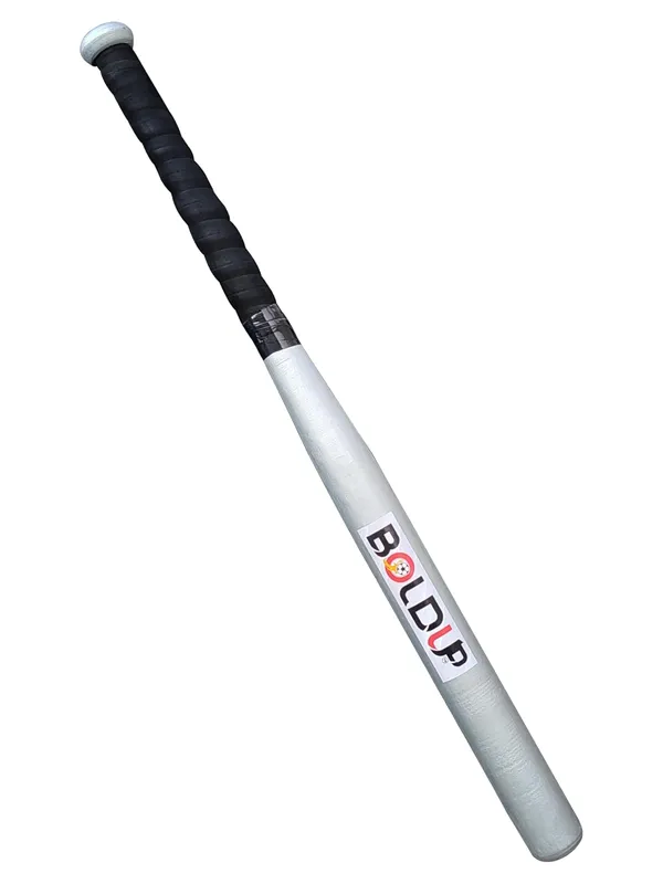 Heavy_Duty_Solid_Wooden_Hockey_Stick_36_Weighted_Practice_Self_Defense_Bat_L_36_Inch_Combo_Of_1_Bassbat_Silver_1hockey_Stick