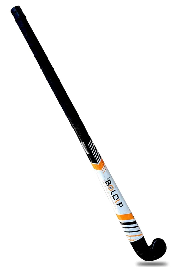 Heavy_Duty_Solid_Wooden_Hockey_Stick_36_Weighted_Practice_Self_Defense_Bat_L_36_Inch_Hockey_Black_Combo_Of_2