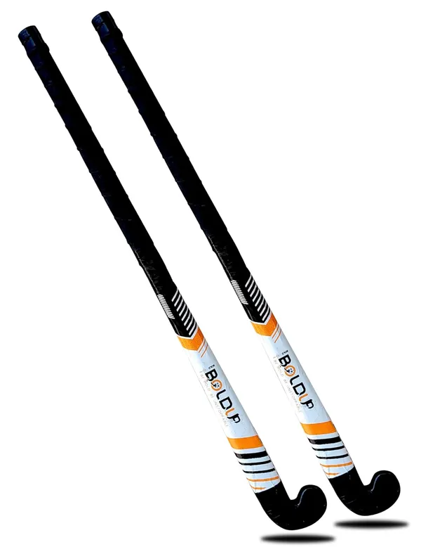 Heavy_Duty_Solid_Wooden_Hockey_Stick_36_Weighted_Practice_Self_Defense_Bat_L_36_Inch_Hockey_Black_Combo_Of_2