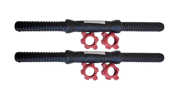 Exercise_Equipment_For_At_Home_Gyms_14_Inch_Dumbbell_Rod_Bar_With_Four_Plastic_Bolt_Lock_For_Weight_Lifting_Strength_Training_And_Fitness_Plastic_Dumbbell_Rode