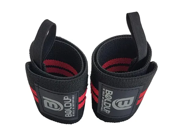 Wrist_Bands_Ideal_For_Use_In_The_Gym_Men_S_Wrist_Wrap_Straps_Exercise_Gear_For_Hand_Grip_Wrist_Support_During_Exercise_Men_S_And_Women_S_Handwrist_Combo_Red_Steel