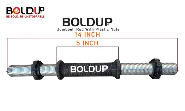 Weight_Lifting_Strength_Training_And_Exercise_Fitness_14_Inch_Dumbbell_Rod_Bar_With_4_Plastic_Nuts_For_Home_Gym_Workout_Pack_Of_2