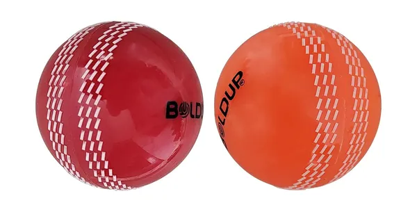 Practice_Cricket_Ball_Wind_Balls_Swing_Ball_Indoor_Outdoor_Street_Beach_Cricket_Synthetic_Match_Practice_Training_Combo_Of_2pc_Red_Orange_Cricket_Ball