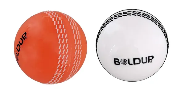 Practice_Cricket_Ball_Wind_Balls_Swing_Ball_Indoor_Outdoor_Street_Beach_Cricket_Synthetic_Match_Practice_Training_Combo_Of_2pc_White_Orange_Cricket_Ball