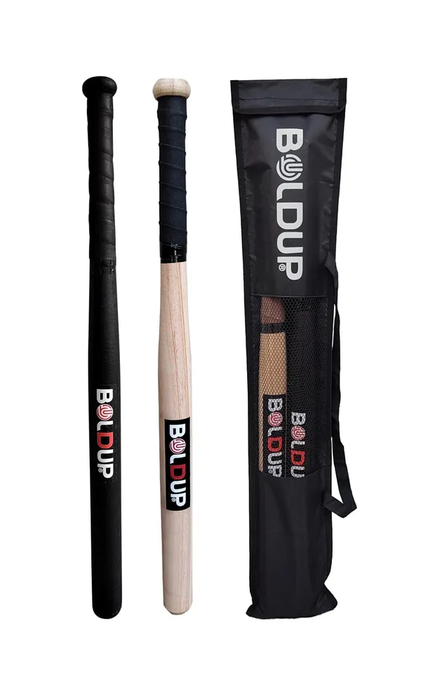 Hardwood_Baseball_Bat_With_Anti_Slip_Grip_Balanced_Round_Handle_And_Durable_Design_Combo_Of_Black_Wooden_With_Cover