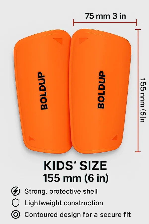 Football_Shin_Guard_With_Stocking_Socks_Combo_Lightweight_Plastic_Leg_Guards_With_Eva_Foam_Padding_For_Kids_Girl_Boys_Orange_Left_Right_Socks
