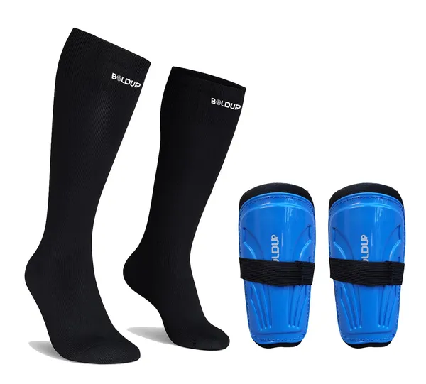 Football_Shin_Guard_With_Stocking_Socks_Combo_Lightweight_Plastic_Leg_Guards_With_Eva_Foam_Padding_For_Kids_Girl_Boys_Blue_Dadu_Socks