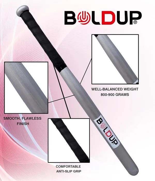Hardwood_Baseball_Bat_With_Anti_Slip_Grip_Balanced_Round_Handle_And_Durable_Design_Combo_Of_2pc_Silver_Basebal_Bat_Cover