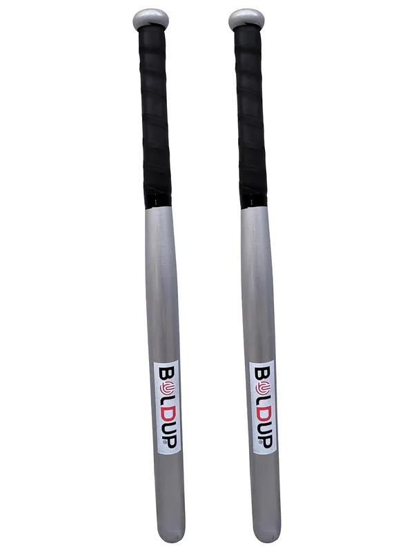 Hardwood_Baseball_Bat_With_Anti_Slip_Grip_Balanced_Round_Handle_And_Durable_Design_Combo_Of_2pc_Silver_Basebal_Bat_Cover