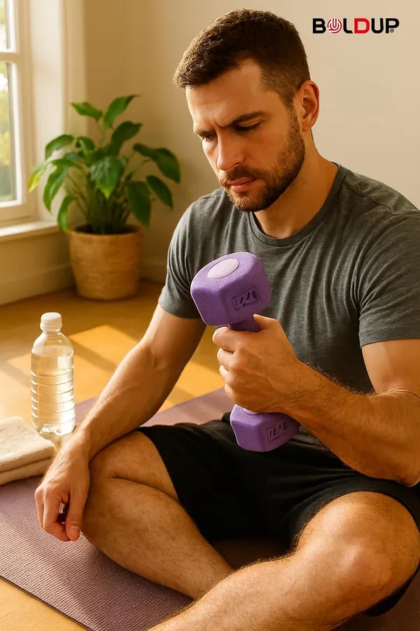 Dumbbells_For_Home_Gym_Equipment_Fitness_Barbell_Gym_And_Exercise_Equipment_Weights_For_Men_And_Women_1_Kg_X_2_Pc_Black_Hex_Fix_Purple_Hex_Dumbbell_Pack_Of_2_Pc