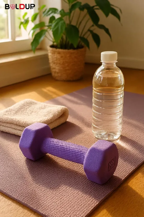 Dumbbells_For_Home_Gym_Equipment_Fitness_Barbell_Gym_And_Exercise_Equipment_Weights_For_Men_And_Women_1_Kg_X_2_Pc_Black_Hex_Fix_Purple_Hex_Dumbbell_Pack_Of_2_Pc
