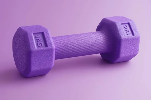 Neoprene_Hex_Dumbbell_Purple_Ergonomic_Non_Slip_Design_Weight_Training_Equipment_For_Home_Gym_Purple_2_Pc_1_Kg