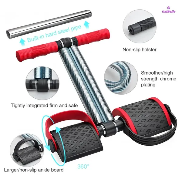 Double_Spring_Tummy_Trimmer_Exercise_Equipment_For_Men_Red_And_Black_Ab_Exerciser_With_Comfortable_Grip_Handles_Home_Workout_Fitness_Tool_1_Pc_Double_Spring
