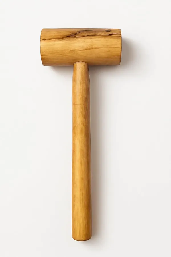 Traditional_Hardwood_Mallet_Cylindrical_Head_Woodworking_Hammer_Natural_Wood_Finish_30cm_Handle_Handcrafted_Carpentry_Tool_For_Diy_Projects_And_Furniture_Assembly_1_Pc_Plain