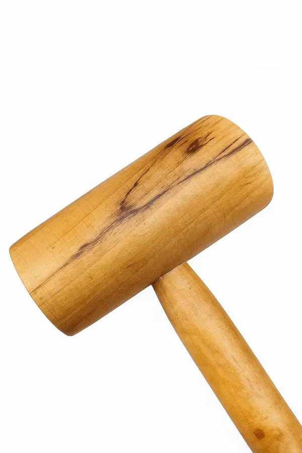Traditional_Hardwood_Mallet_Cylindrical_Head_Woodworking_Hammer_Natural_Wood_Finish_30cm_Handle_Handcrafted_Carpentry_Tool_For_Diy_Projects_And_Furniture_Assembly_1_Pc_Plain