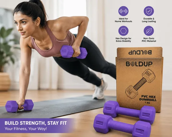Hex_Pvc_Dumbbells_Pair_1kg_Lightweight_Fitness_Weights_For_Beginners_1_Kg_Purple_Set_Of_2