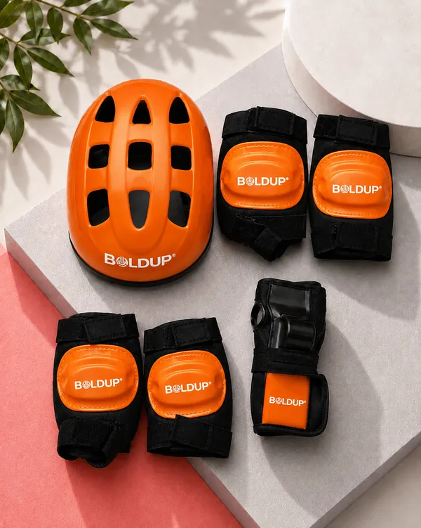 BOLDUP_Kids_Protective_Gear_Set_7-in-1_for_Skating,_Cycling_&_Scooter_|_Helmet,_Knee_Pads,_Elbow_Pads_&_Wrist_Guards_|_Adjustable_Safety_Gear_Kit_for_Boys_&_Girls_