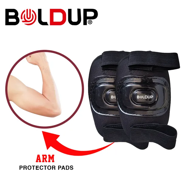 BOLDUP_Kids_Protective_Gear_Set_7-in-1_for_Skating,_Cycling_&_Scooter_|_Helmet,_Knee_Pads,_Elbow_Pads_&_Wrist_Guards_|_Adjustable_Safety_Gear_Kit_for_Boys_&_Girls_(Black_Skating_kit_)