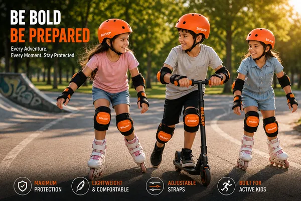 BOLDUP_Kids_Protective_Gear_Set_7-in-1_for_Skating,_Cycling_&_Scooter_|_Helmet,_Knee_Pads,_Elbow_Pads_&_Wrist_Guards_|_Adjustable_Safety_Gear_Kit_for_Boys_&_Girls_
