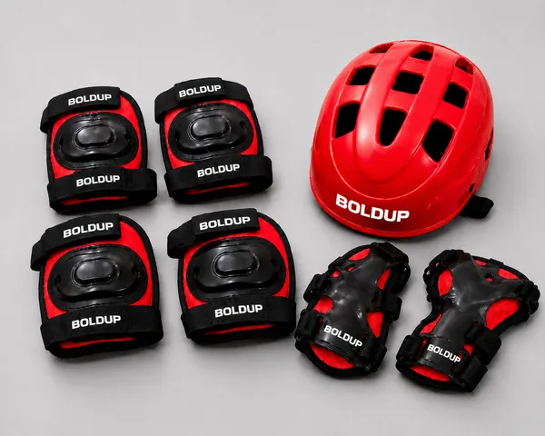 BOLDUP_Kids_Protective_Gear_Set_7-in-1_for_Skating,_Cycling_&_Scooter_|_Helmet,_Knee_Pads,_Elbow_Pads_&_Wrist_Guards_|_Adjustable_Safety_Gear_Kit_for_Boys_&_Girls_(RED_Skating_kit)