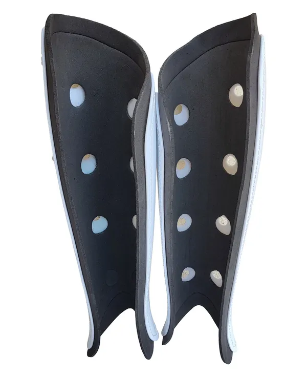 White_Foam,Pvc_Premium_&_Elegant_Hockey_Shinguard_For_Boys_&_Girls_(_Pack_Of_4_)