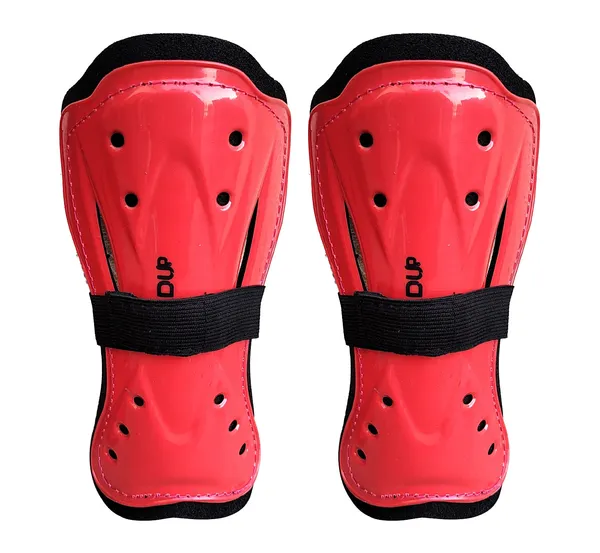 Red_Plastic_&_Foam_Premium_&_Elegant_Football_Shinguard_With_Socks_For_Sports_(Pack_Of_2)