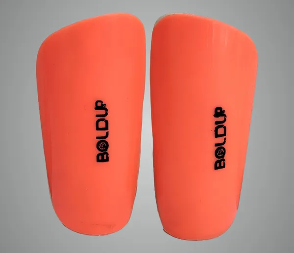 Orange_Plastic_&_Foam_Premium_&_Elegant_Football_Shinguard_For_Sports_(Pack_of_4)