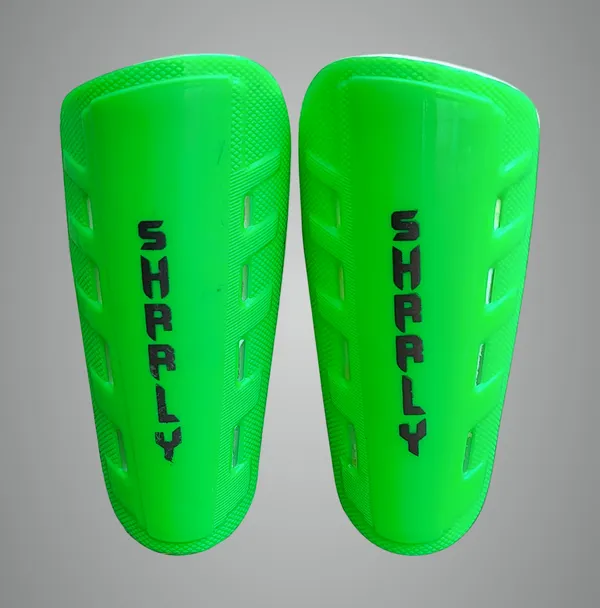 Green_Plastic_&_Foam_Premium_&_Elegant_Football_Shinguard_For_Sports_(Pack_of_4)