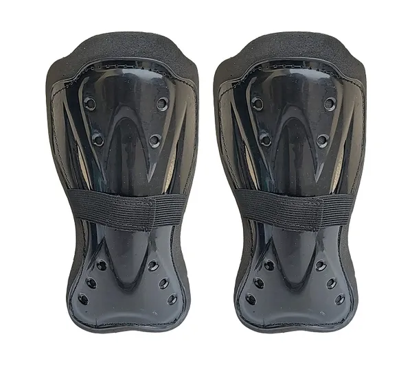 Black_Plastic_&_Foam_Premium_&_Elegant_Football_Shinguard_For_Sports_(Pack_of_4)