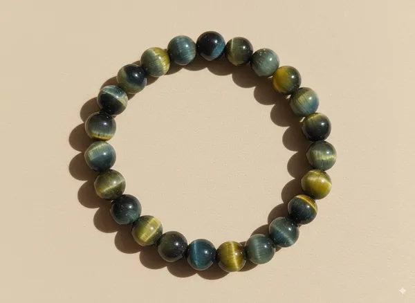 Cats_Eye_Crystal_bracelet_8mm
-Original_Natural_Earth