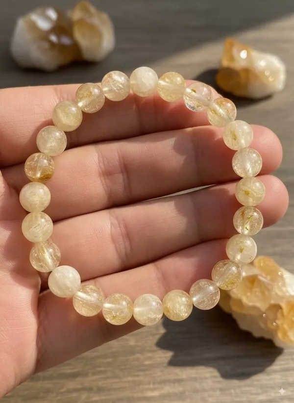 Citrine_bracelet_8mm
-Original_Natural_Earth_T2