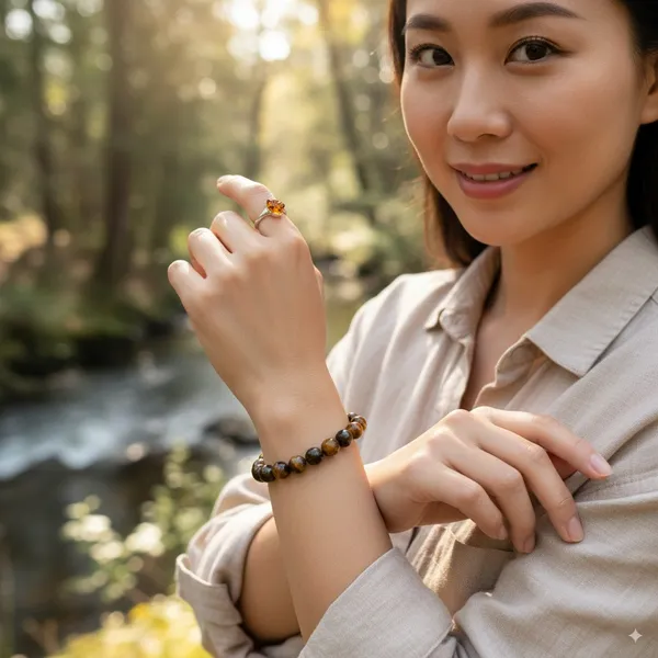 Tiger_Eye_bracelet_8mm
-Original_Natural_Earth