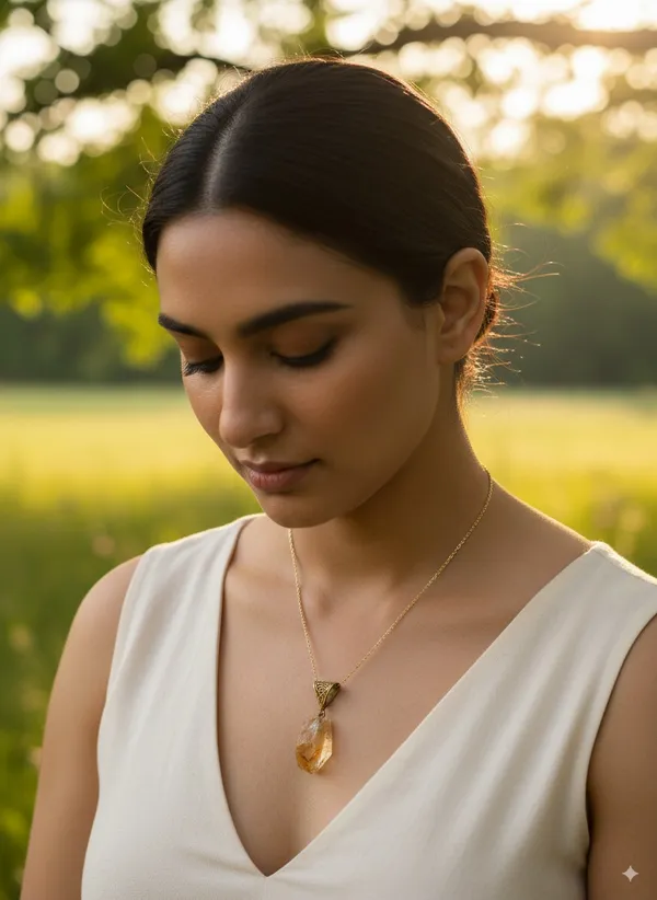 Pendant_Citrine_raw_shape
-Original_Natural_Earth